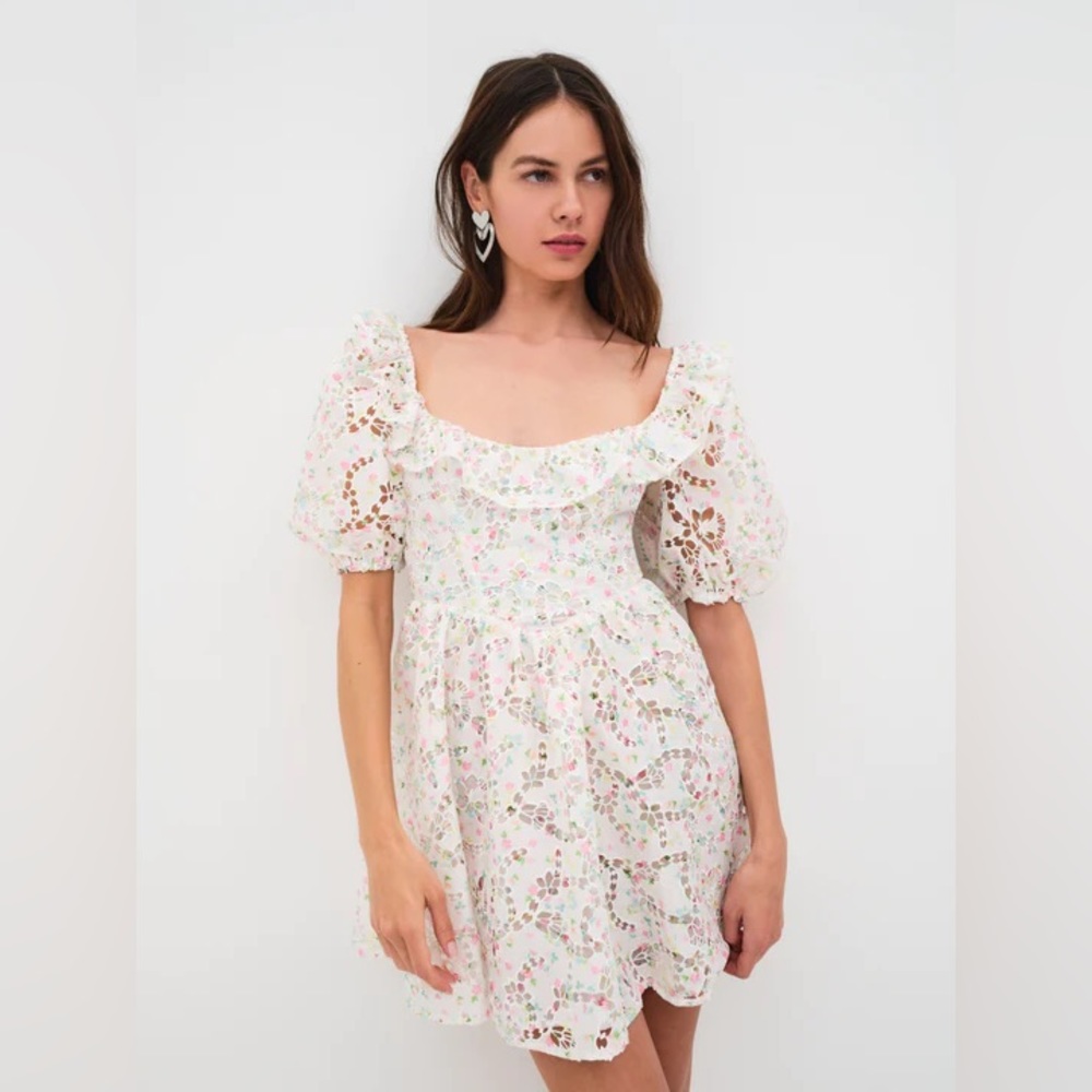 NWT For Love and Lemons Magnolia mini dress